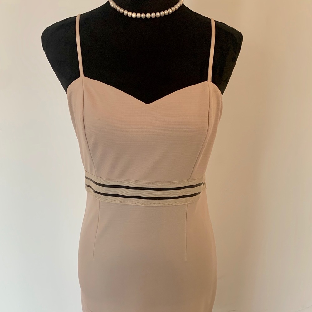 Cream Midi Dress